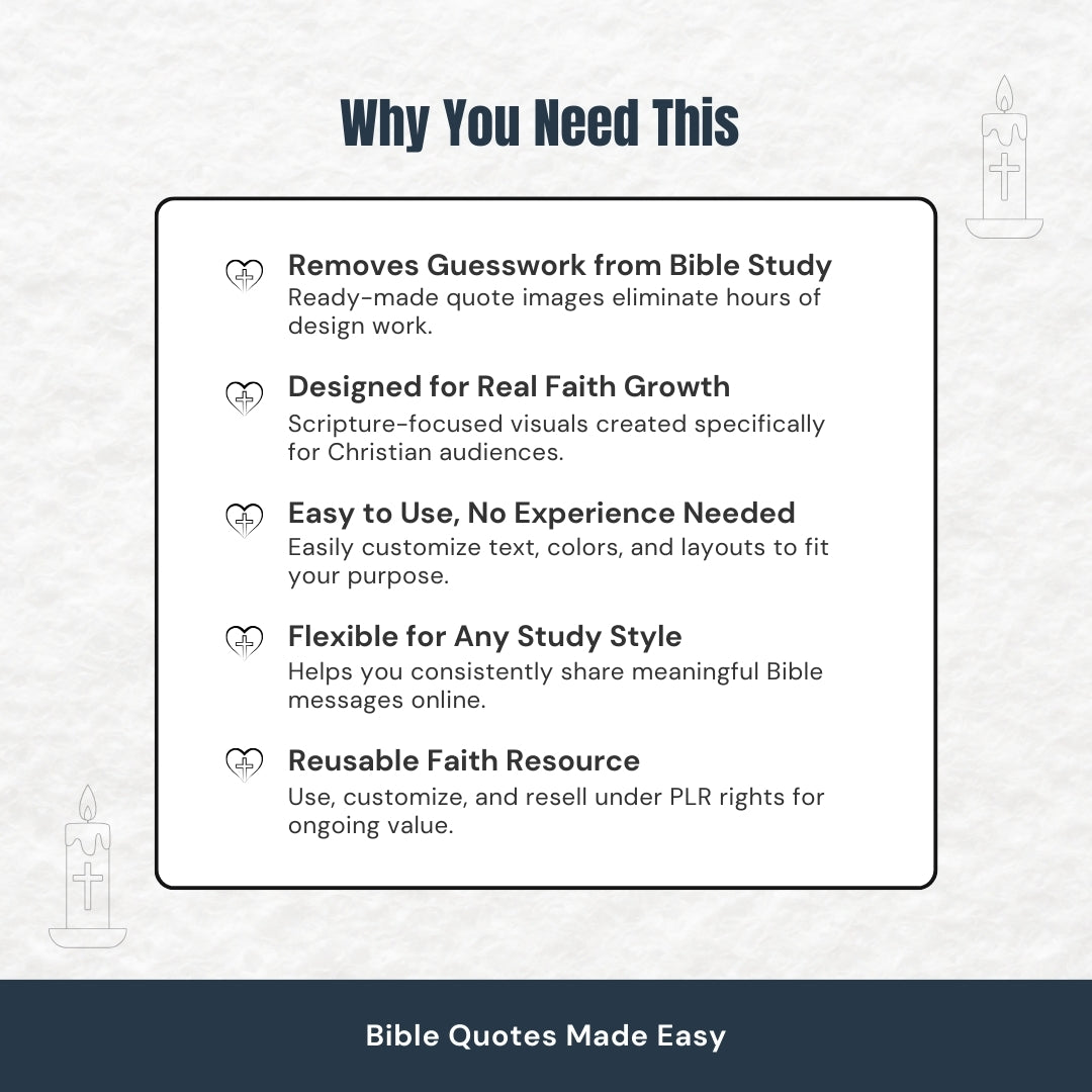 900+ Bible Quote Images PLR Bundle – Share Scripture with Ease