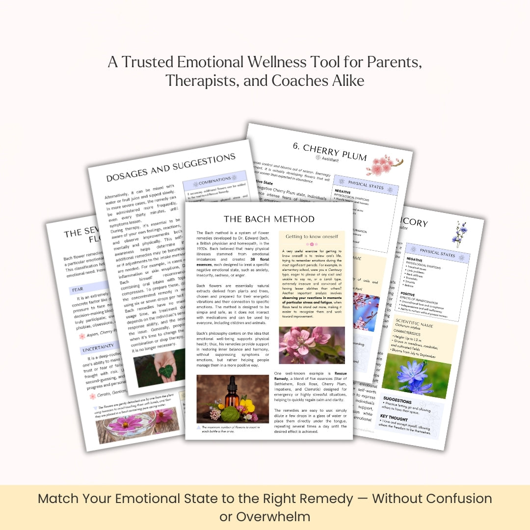 Bach Flower Remedies for Emotional Balance – 38 Healing Remedies Through Nature