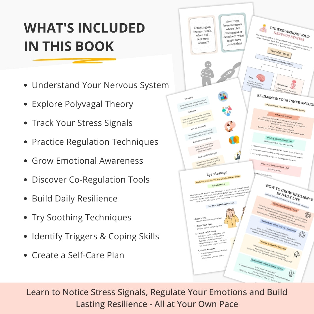 Ultimate Nervous System Regulation Workbook — Reset & Return to Calm!