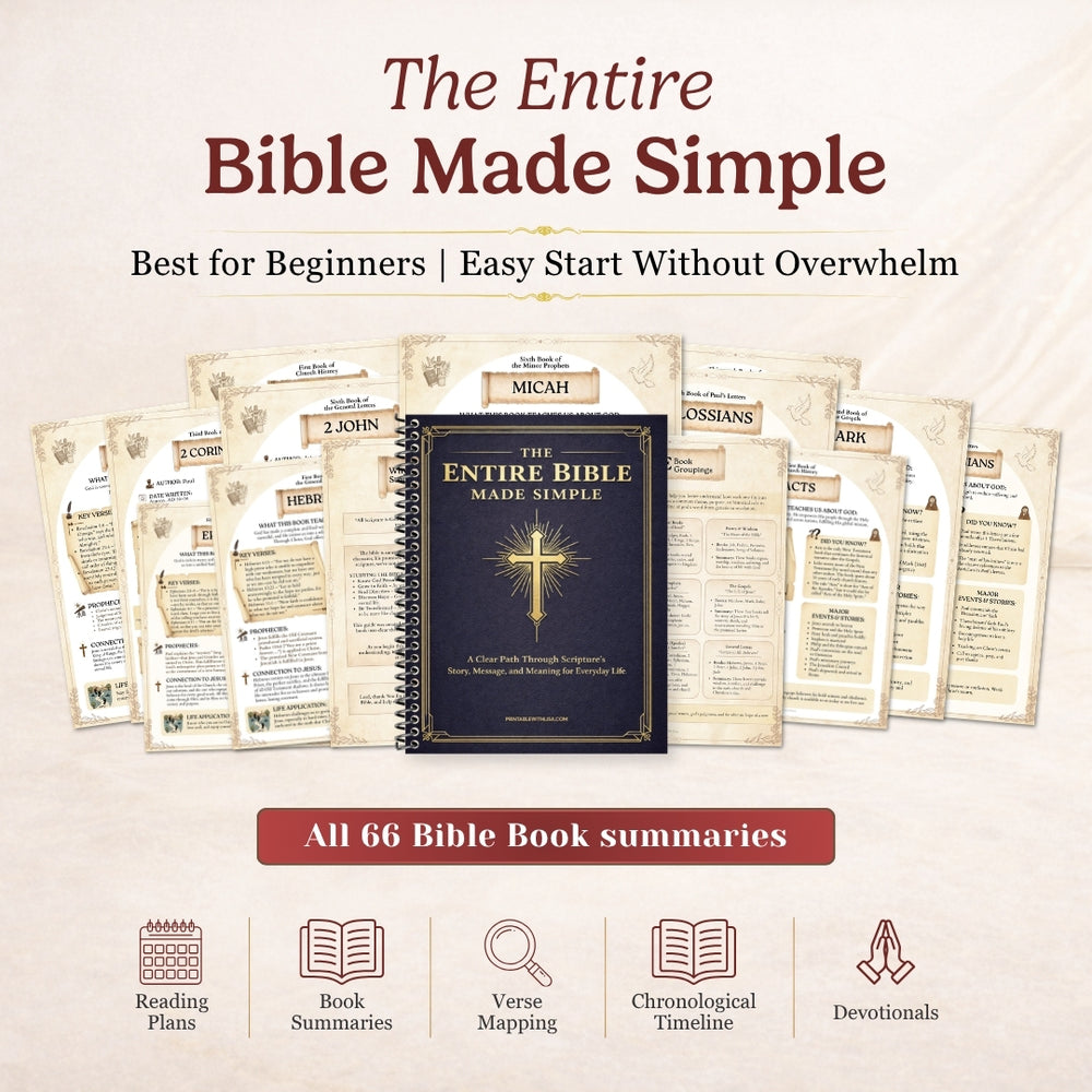 Entire Bible Made Simple - If you’ve ever believed in God but felt unsure where to start with the Bible, you’re not alone.