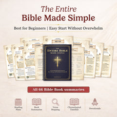 Entire Bible Made Simple - If you’ve ever believed in God but felt unsure where to start with the Bible, you’re not alone.
