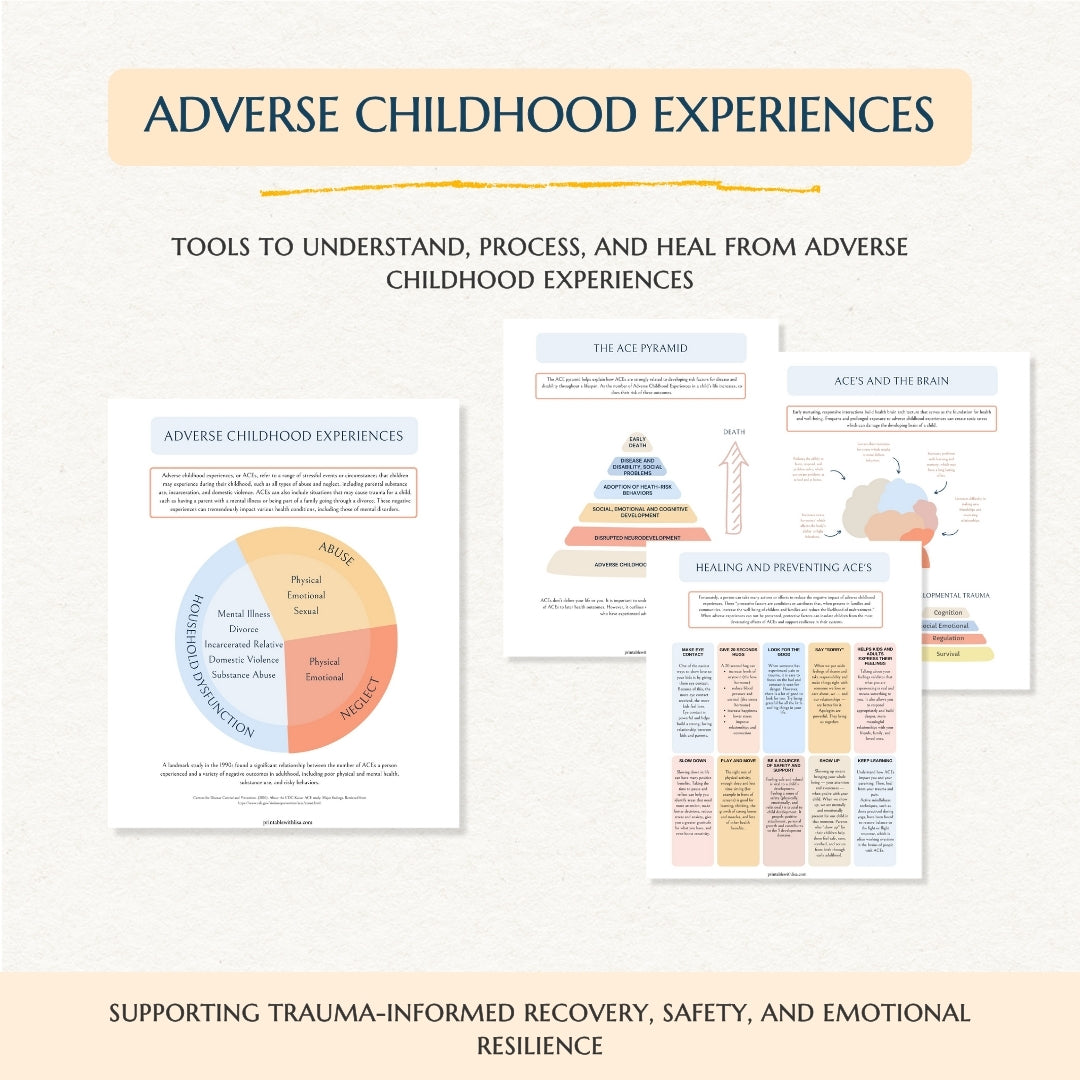 Ultimate Trauma Therapy Bundle – Nervous System Regulation & Emotional Healing Toolkit with 9+ Expert Tools