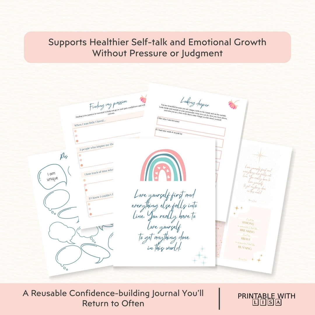 Teen Self-Esteem, Identity & Confidence Bundle