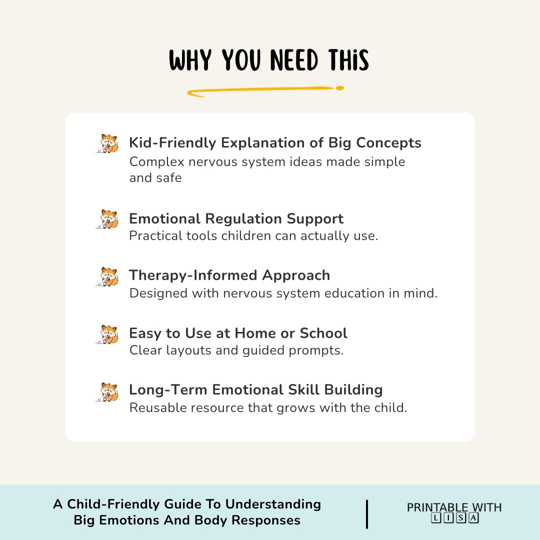 The Ultimate Polyvagal Theory for Kids – Calm Brain Toolkit