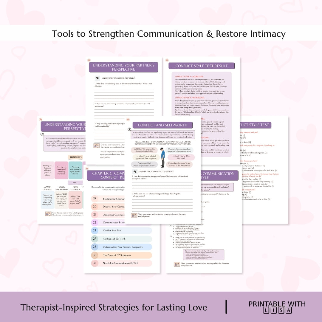 Ultimate Couples Workbook — Two Souls, One Story