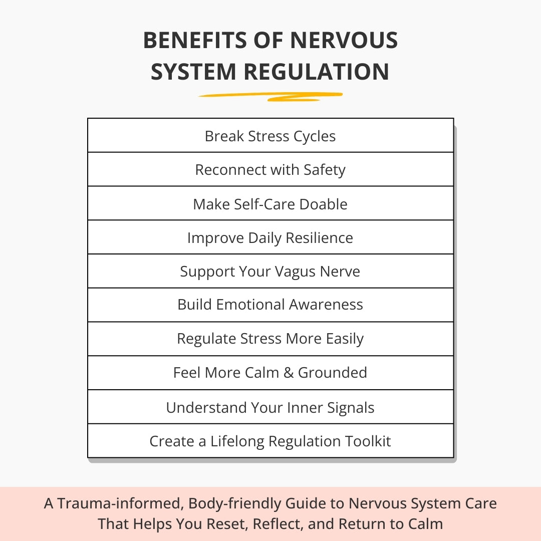 Ultimate Nervous System Regulation Workbook — Reset & Return to Calm!