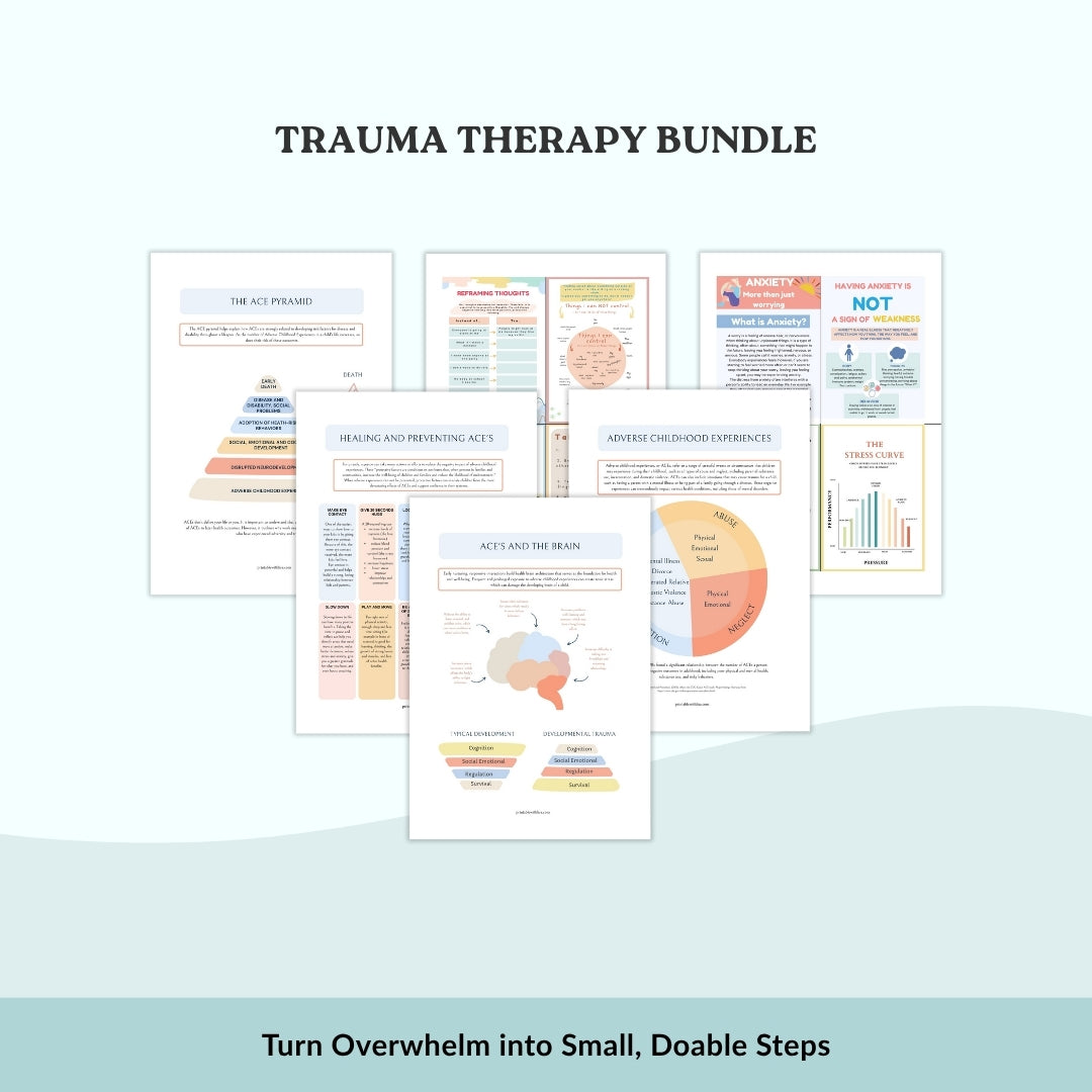 Therapy and Recovery Bundle – Calm Anxiety, Heal Trauma, Reclaim Peace