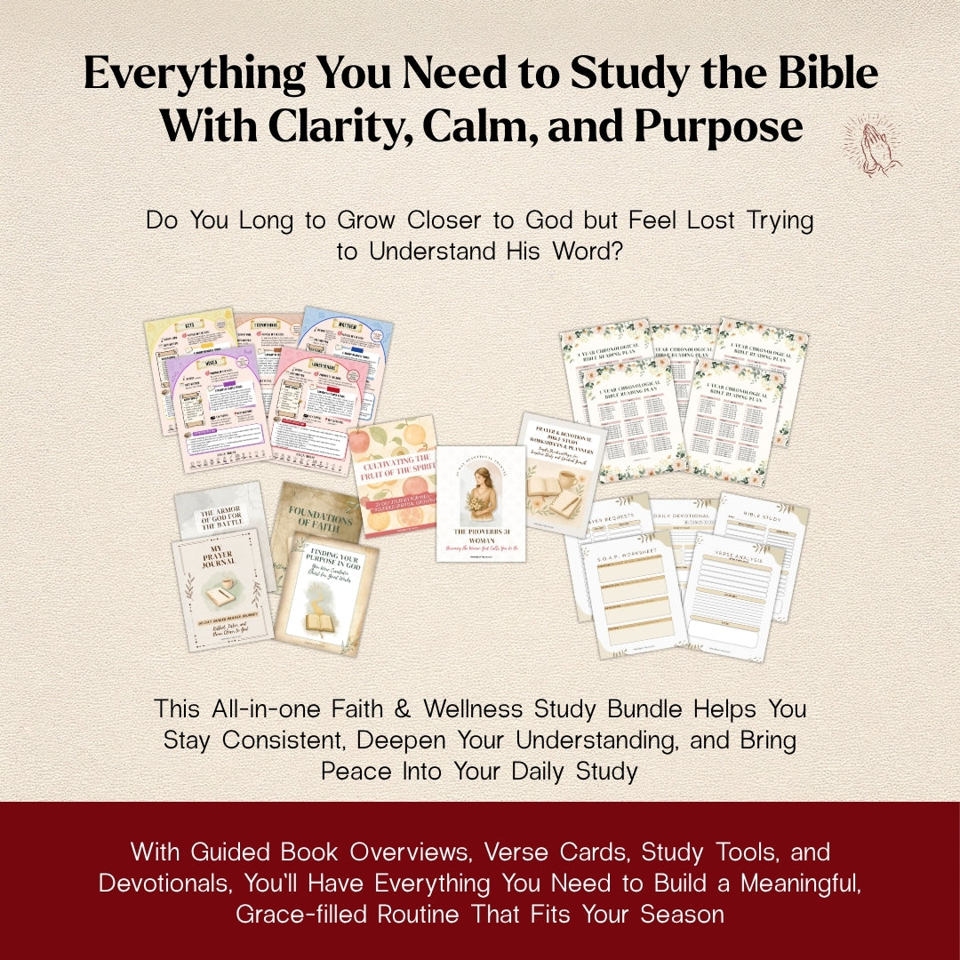 The Entire Bible Made Simple – 400+ Page Study & Devotional Bundle