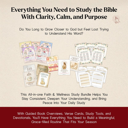 The Entire Bible Made Simple – 400+ Page Study & Devotional Bundle