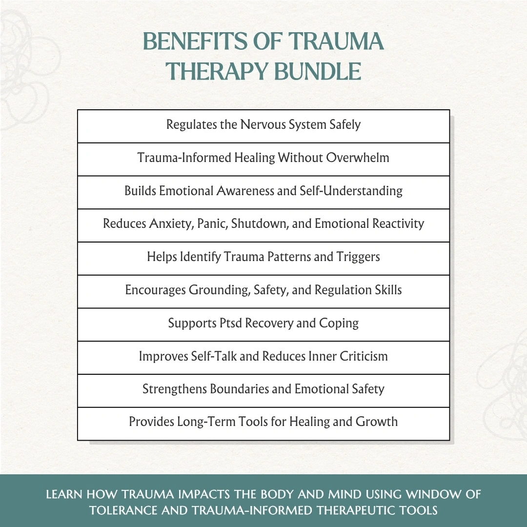 Trauma Recovery Workbook™ – Stabilize, Understand & Rebuild