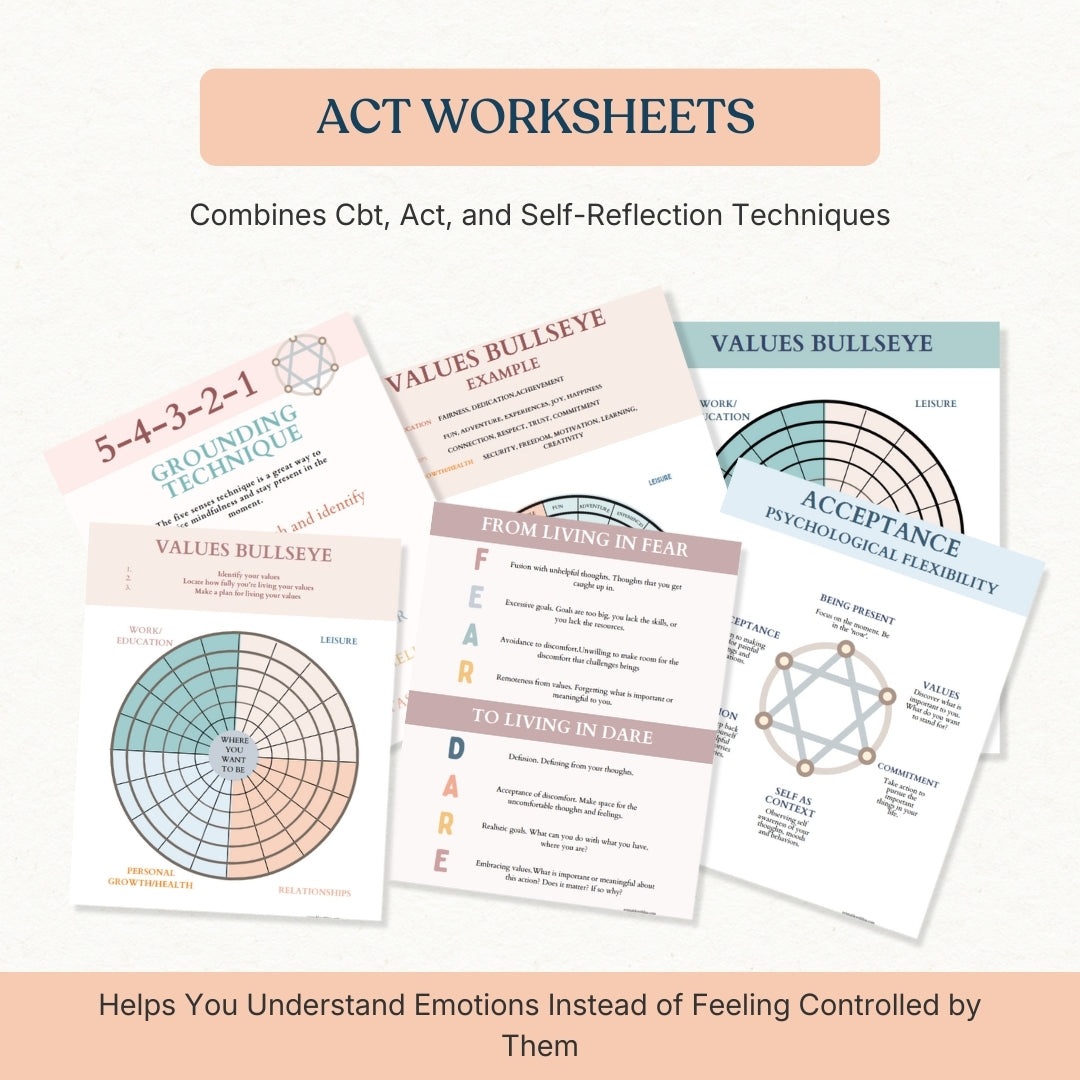 Ultimate Therapy Bundle – Anxiety, Stress & Emotional Healing Toolkit with 8+ Expert Tools