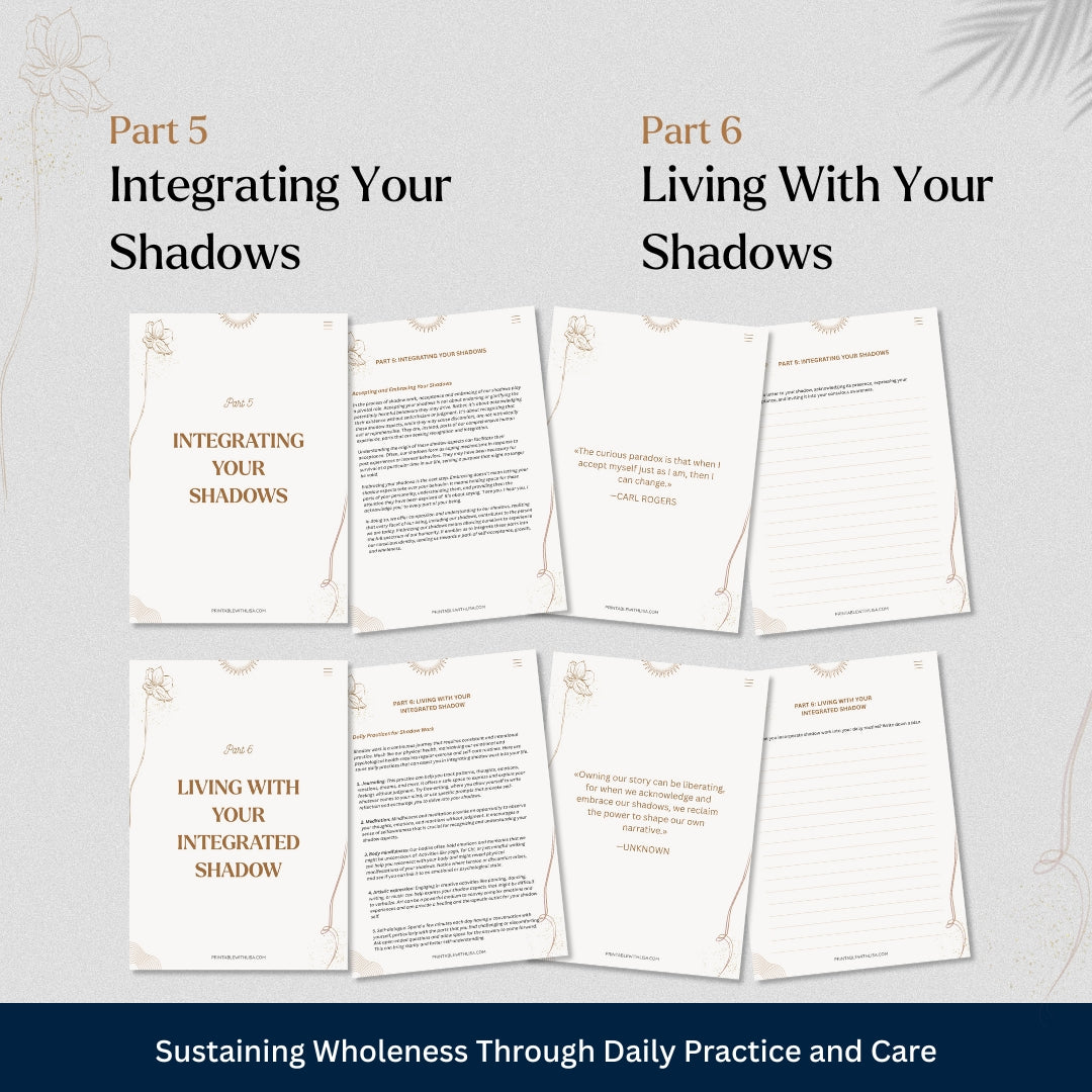 The Inner Healing Shadow Work Journal – Your Guide to Wholeness & Self-Love