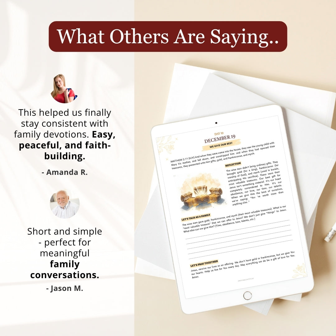25 Daily Family Bible Devotionals — Calm, Guided Bible Time