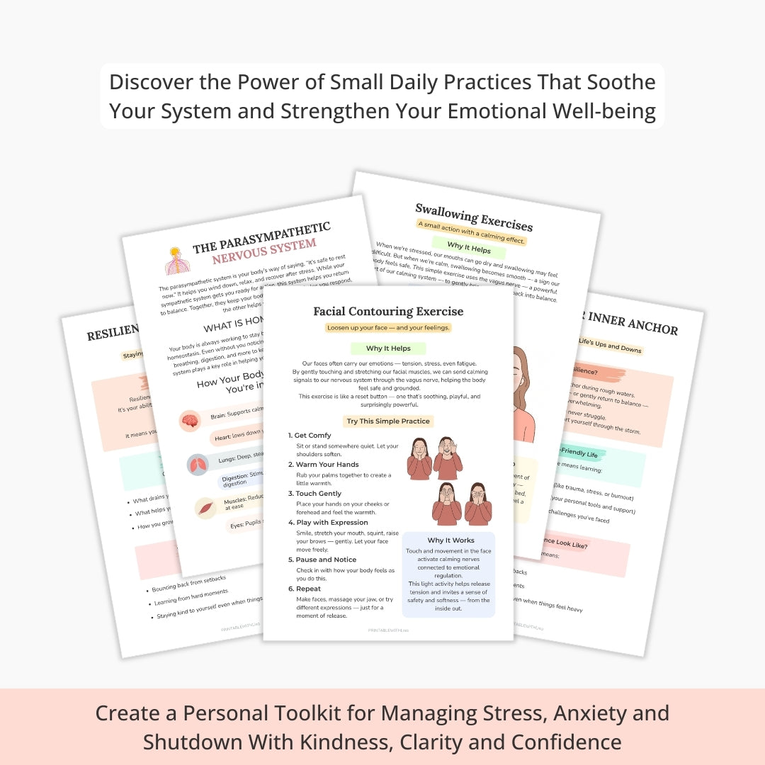 Ultimate Nervous System Regulation Workbook — Reset & Return to Calm!