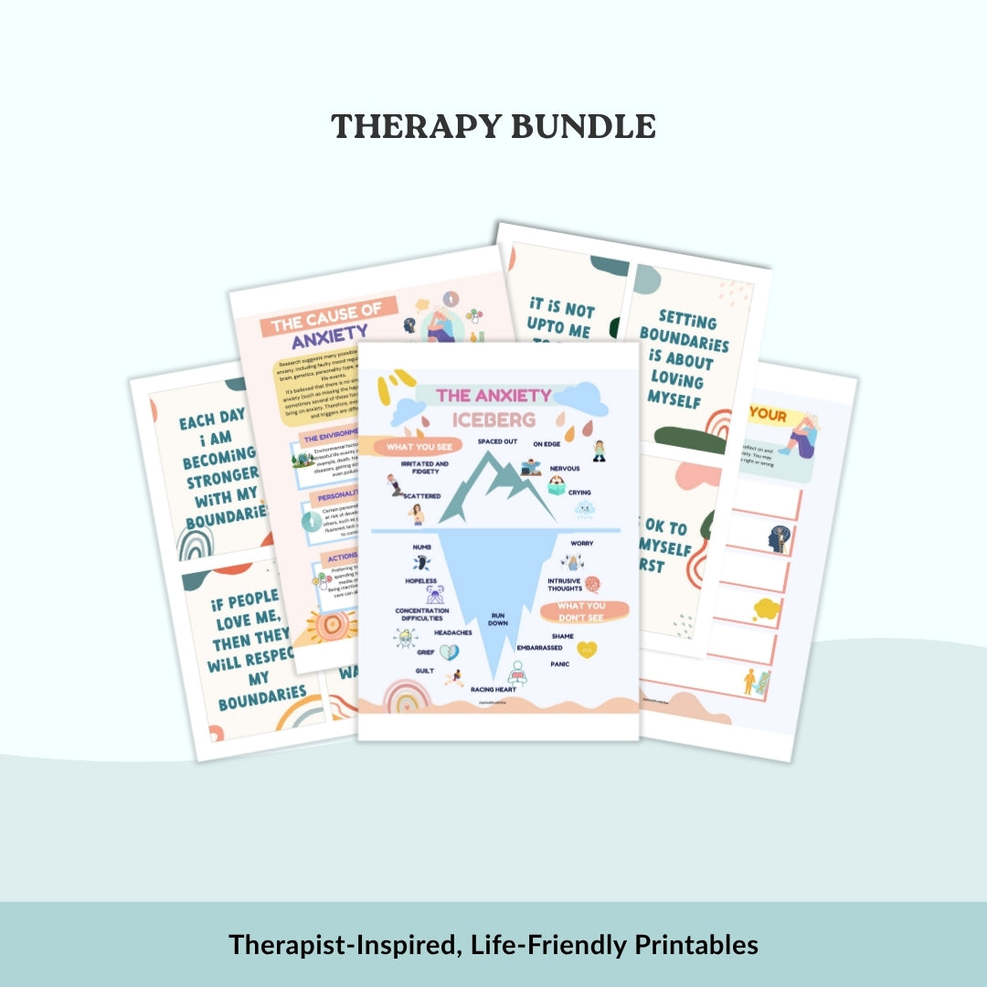 Therapy and Recovery Bundle – Calm Anxiety, Heal Trauma, Reclaim Peace
