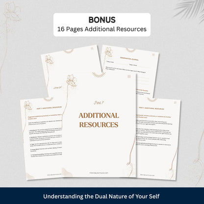 The Inner Healing Shadow Work Journal – Your Guide to Wholeness & Self-Love