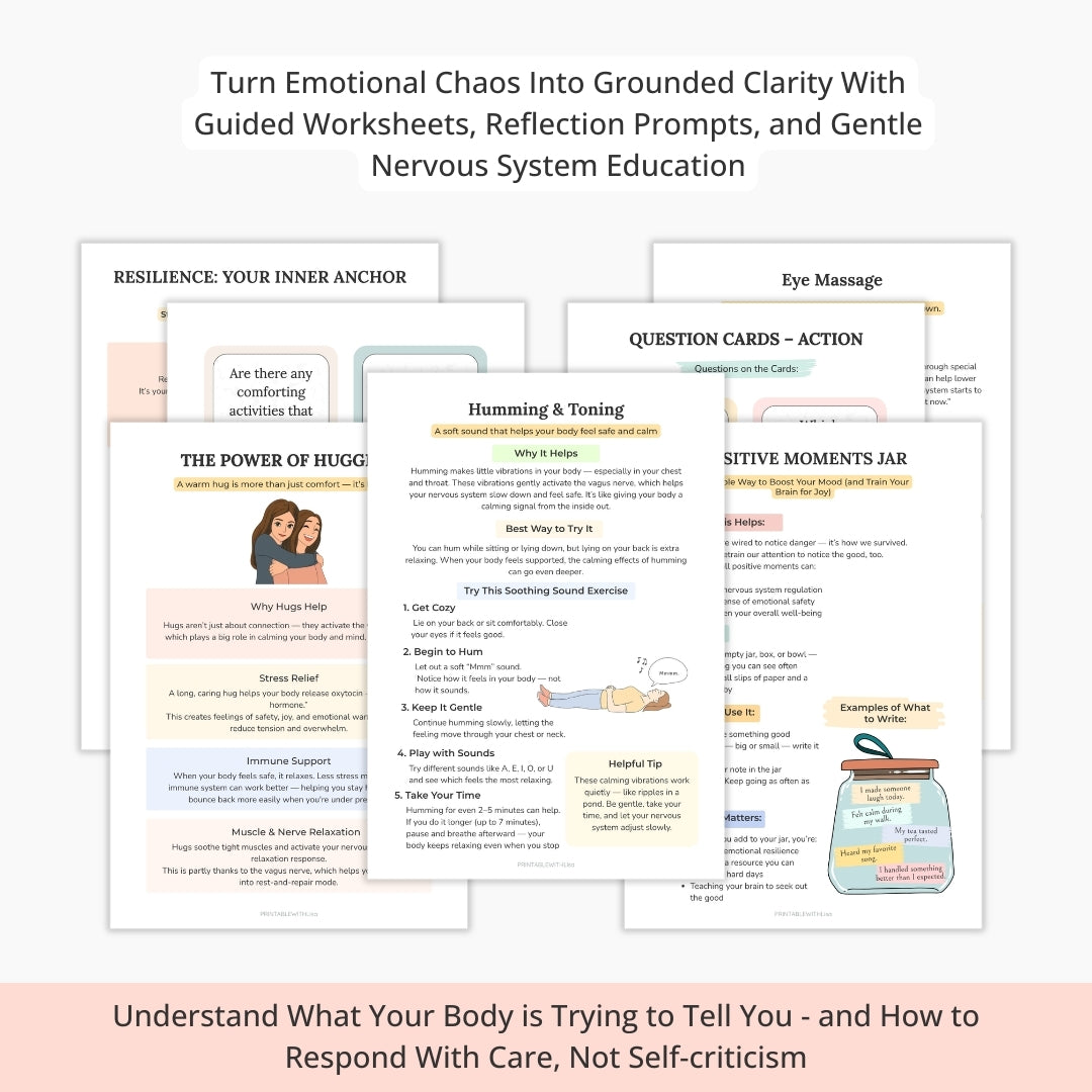 Ultimate Nervous System Regulation Workbook — Reset & Return to Calm!