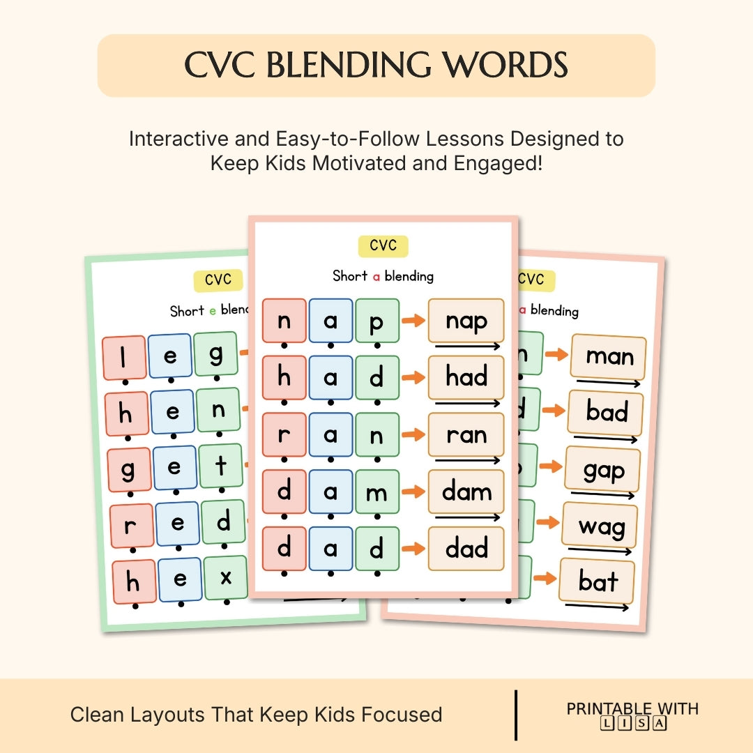 Ultimate Learning Essential for Kids | Learn to Read Activity Bundle | Homeschool & Kindergarten | From Beginner to Expert