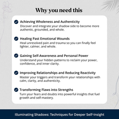 The Inner Healing Shadow Work Journal – Your Guide to Wholeness & Self-Love