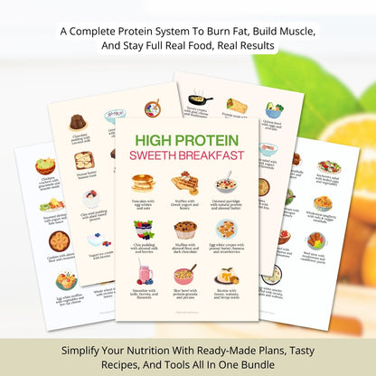 The Ultimate Protein Mega Bundle – High Protein Meal Plans & Recipes