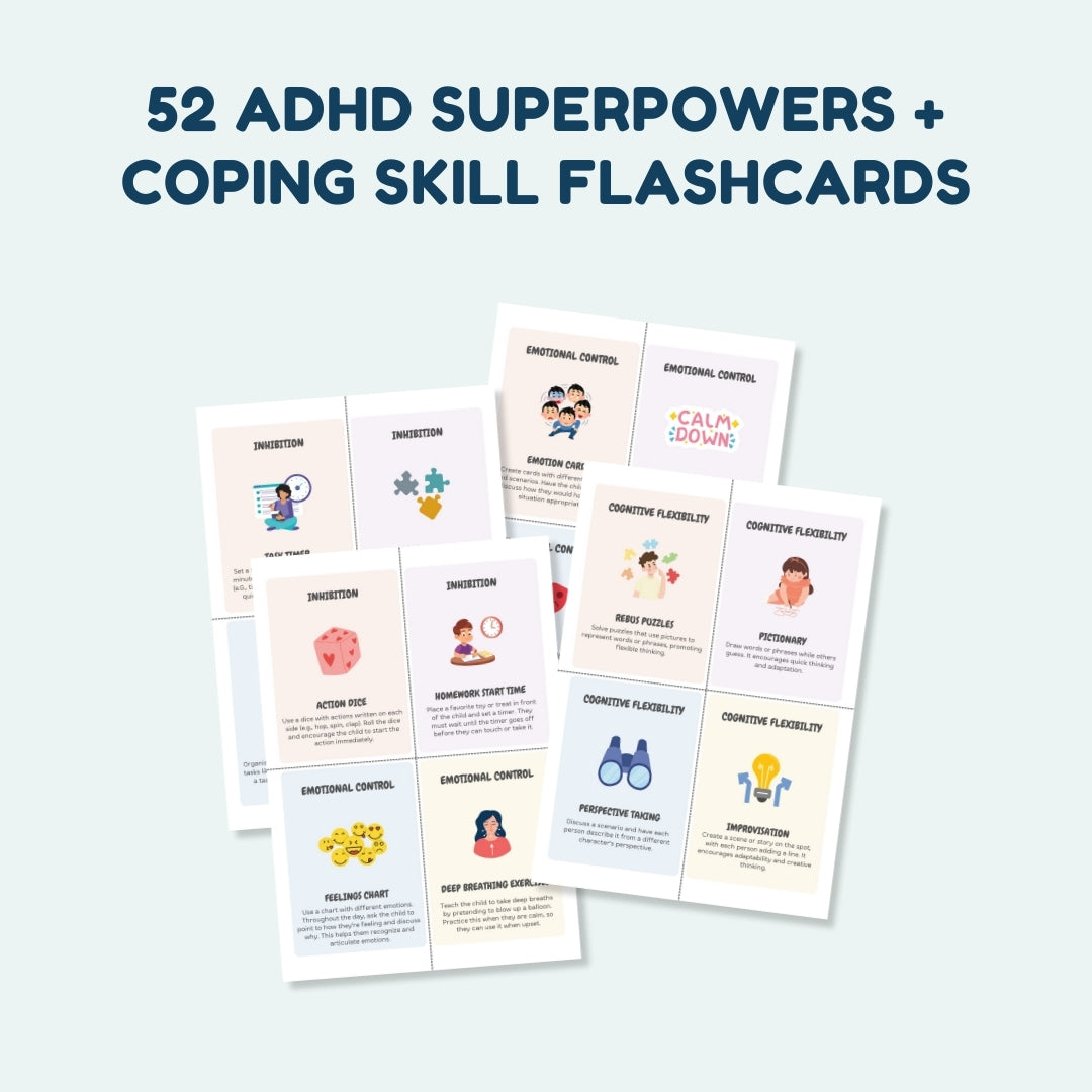 ADHD & Executive Functioning Toolkit: 250+ Activities for Self-Regulation & Emotional Coping Skills