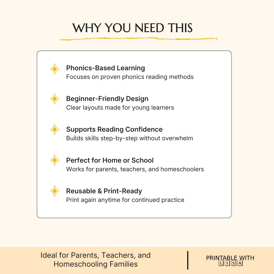 Ultimate Learning Essential for Kids | Learn to Read Activity Bundle | Homeschool & Kindergarten | From Beginner to Expert