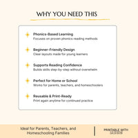 Ultimate Learning Essential for Kids | Learn to Read Activity Bundle | Homeschool & Kindergarten | From Beginner to Expert