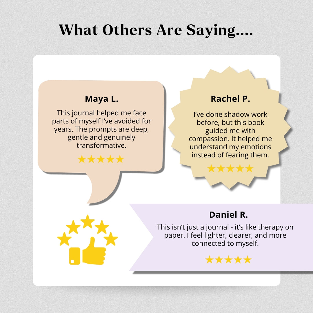 The Inner Healing Shadow Work Journal – Your Guide to Wholeness & Self-Love