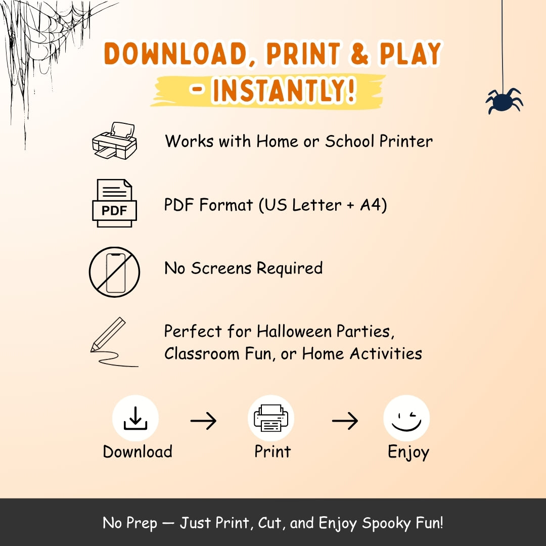 Halloween Busy Book for Toddlers & Preschoolers – Spooky-Smart Learning