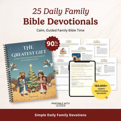 25 Daily Family Bible Devotionals — Calm, Guided Bible Time