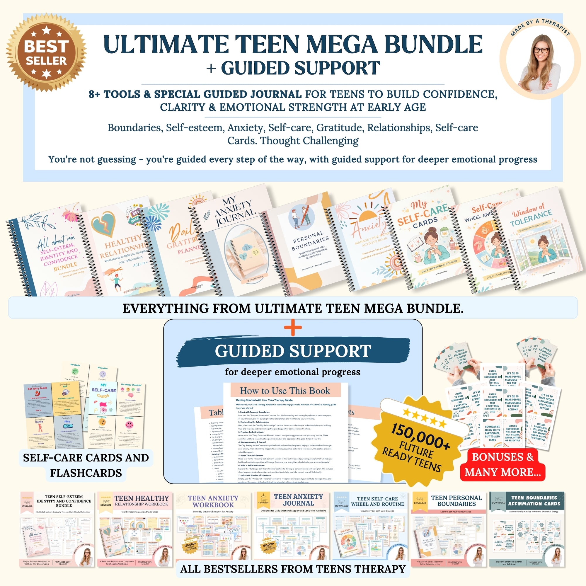 Ultimate Teen Mega Bundle | The Teen Confidence & Emotional Strength System