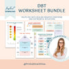 DBT Mega Bundle 90% off bundle, DBT Skills, DBT Workbook, Therapy Worksheet, Therapy Tools, DBT Flash Cards, DBT Cheat Sheet