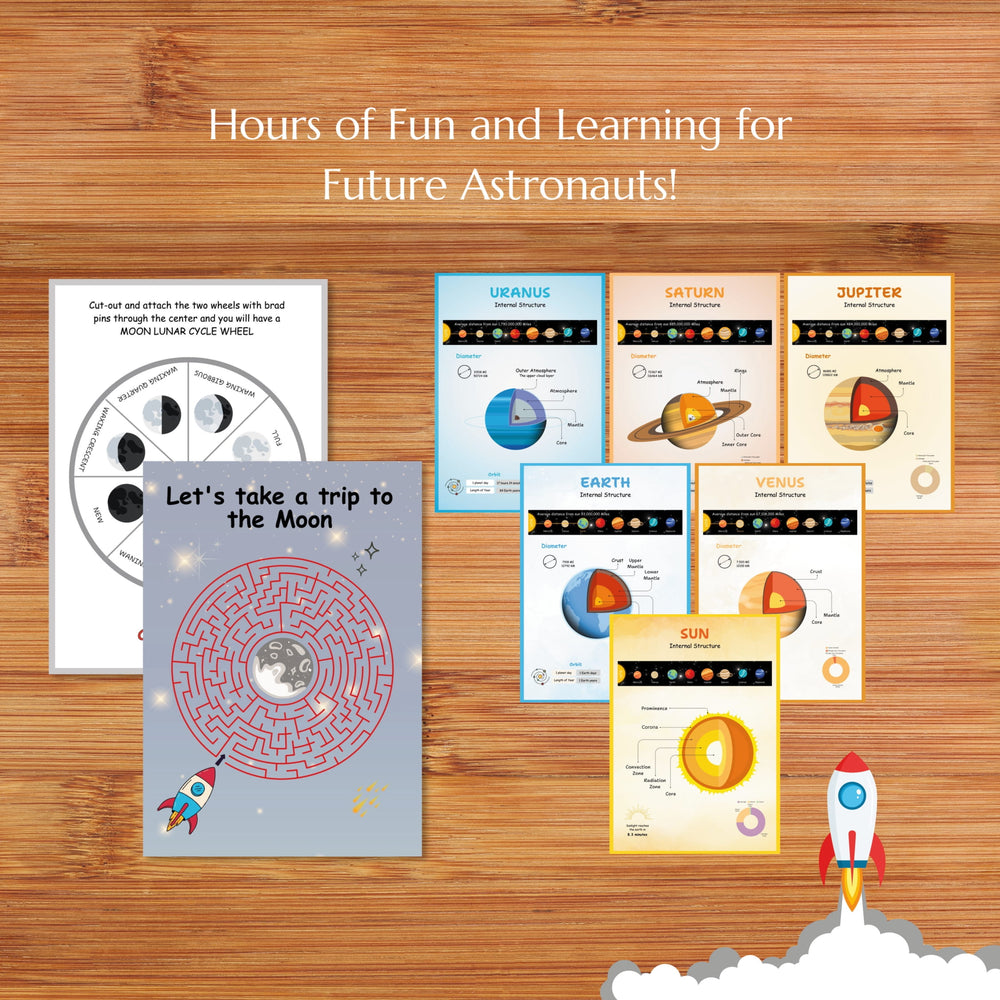 Solar System Busy Book for Kids – 92 Printable Space Activities ...