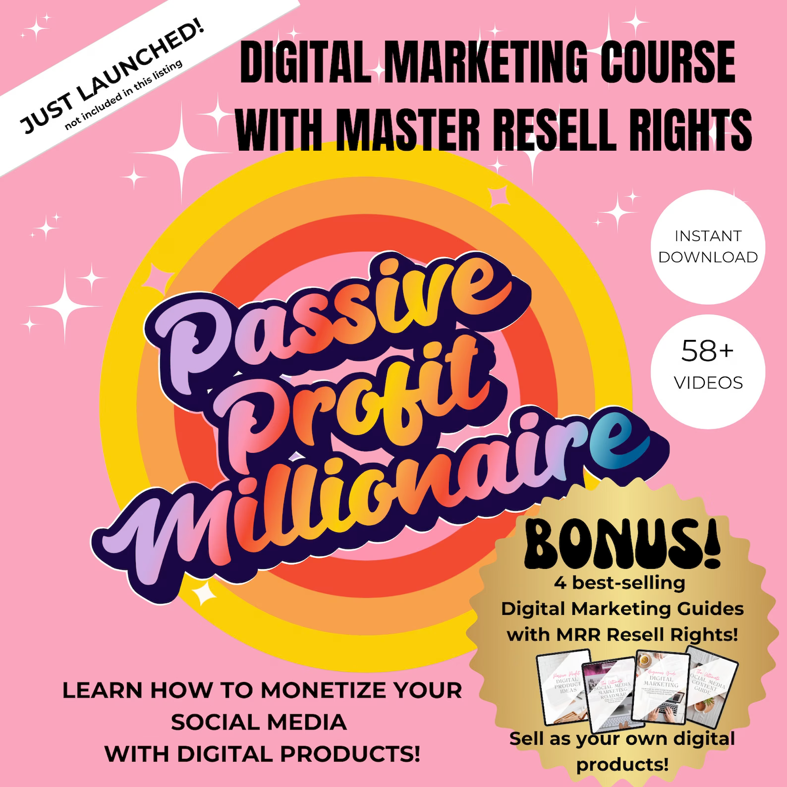 Done for you Digital Marketing Guide with Master Resell Rights MRR Done For You Marketing Guide Private Label Rights DFY Digital Product