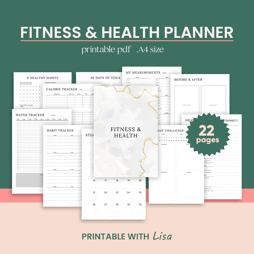 Mega ADHD Printable For Growth Mindset, ADHD Journal, ADHD Productivity Planner, ADHD Life Planner, Printable ADHD Planner