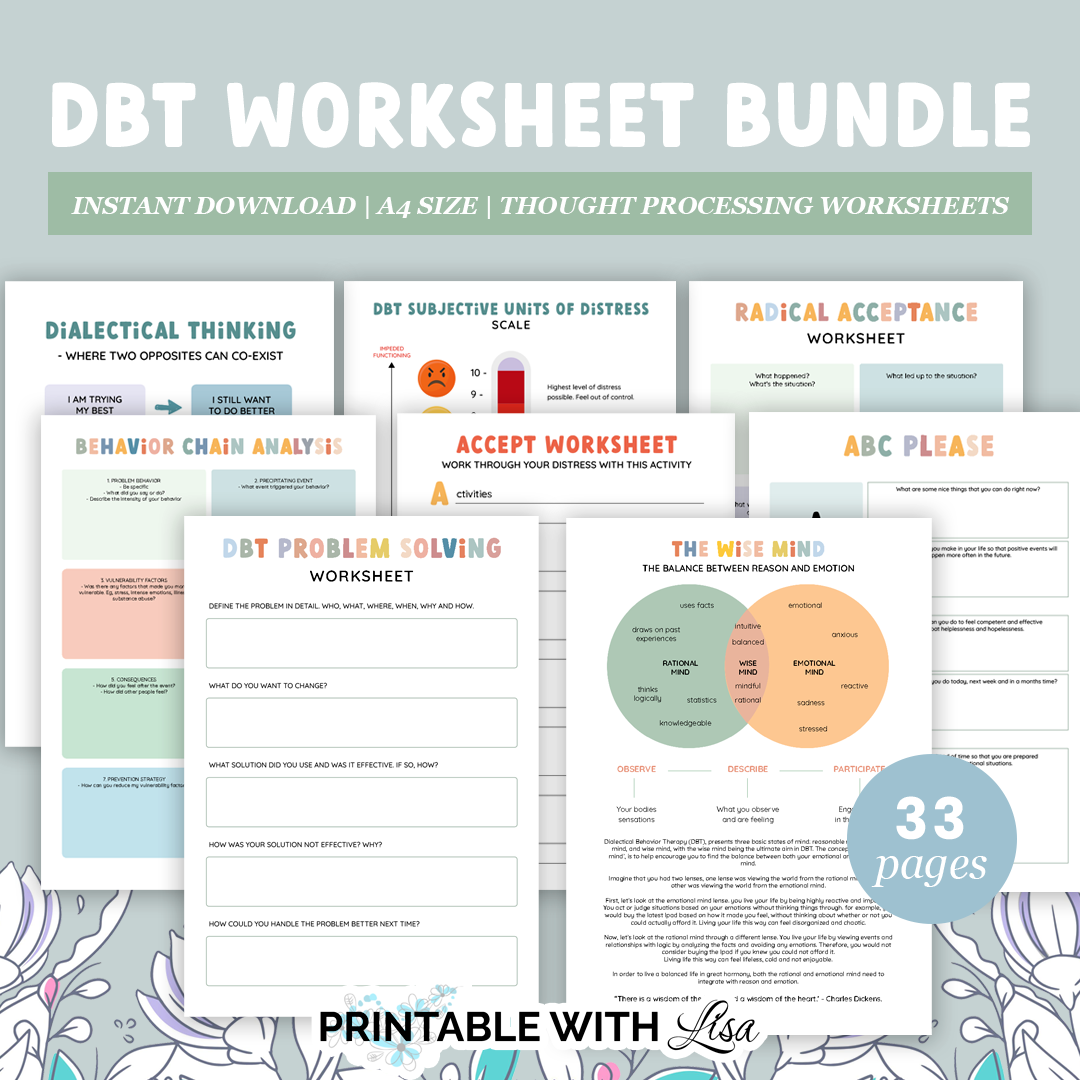 Dbt Worksheets