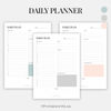 Load image into Gallery viewer, Daily Planner, Weekly Planner, Monthly Planner, Printable planner set