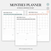 Load image into Gallery viewer, Daily Planner, Weekly Planner, Monthly Planner, Printable planner set