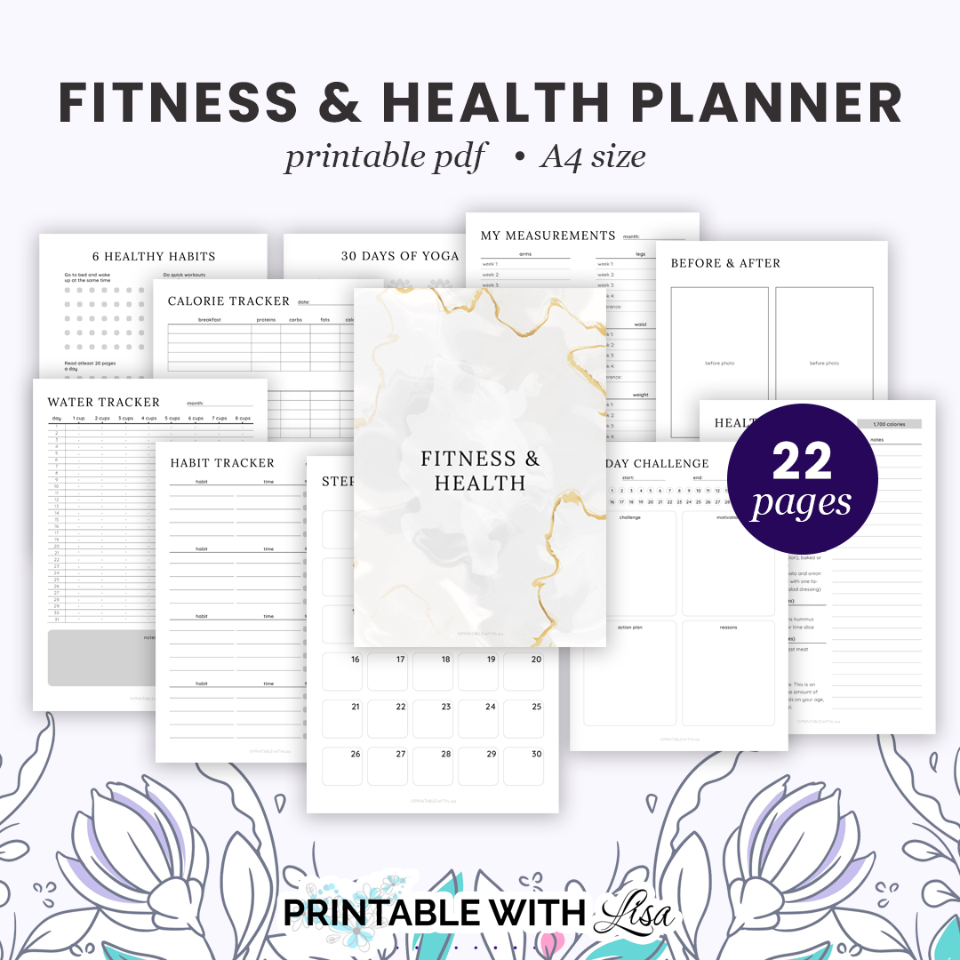 Ultimate ADHD Planner Bundle, ADHD Journal, ADHD Productivity Planner, ADHD Life Planner, Printable ADHD Planner - US