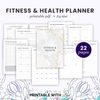 Ultimate ADHD Planner Bundle, ADHD Journal, ADHD Productivity Planner, ADHD Life Planner, Printable ADHD Planner