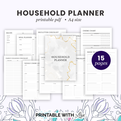 Ultimate ADHD Planner Bundle, ADHD Journal, ADHD Productivity Planner, ADHD Life Planner, Printable ADHD Planner - US