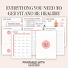 Load image into Gallery viewer, Bullet Journal Printable- Health and Fitness Planner - Dotted Grid - BUJO