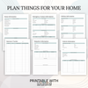 Household Binder Printable, Home Management Planner