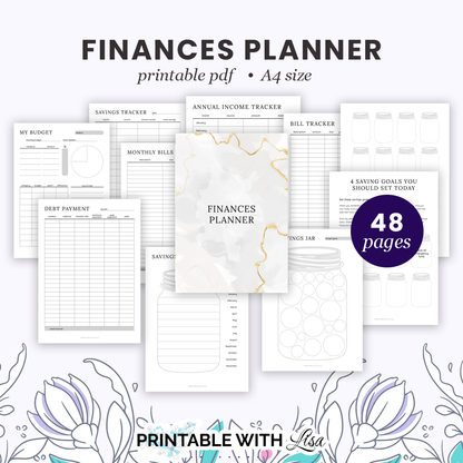 Ultimate ADHD Planner Bundle, ADHD Journal, ADHD Productivity Planner, ADHD Life Planner, Printable ADHD Planner - US