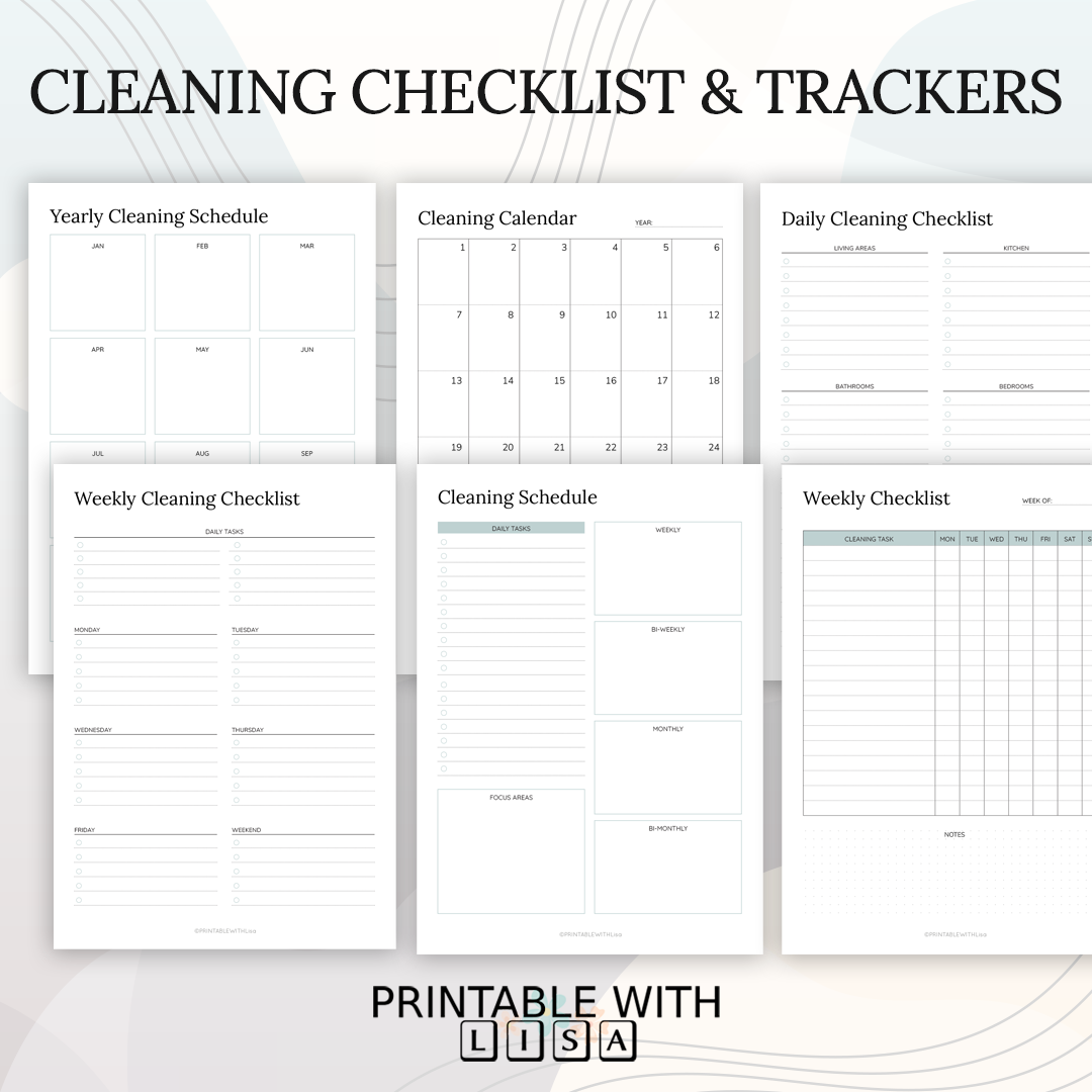 Household Binder Printable | Home Management Planner PDF | 65 Pages ...