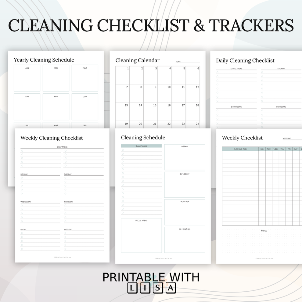 Household Binder Printable | Home Management Planner PDF | 65 Pages ...