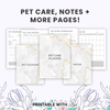 Ultimate ADHD Planner Bundle, ADHD Journal, ADHD Productivity Planner, ADHD Life Planner, Printable ADHD Planner - US