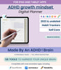Load image into Gallery viewer, ADHD Digital Planner (made by an ADHDer based on Science ) for iPad, Goodnotes + Android. Self care &amp; habit tracker.